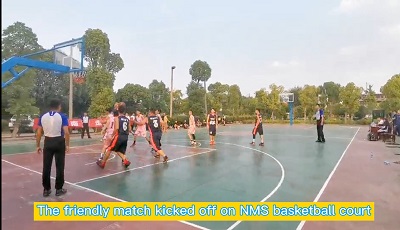 NMS VS NIST, a Friendly Basketball Match