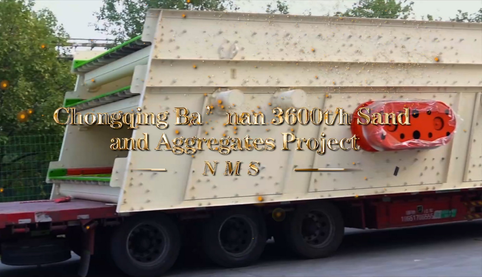 Chongqing Ba'nan 3600t/h Sand and Aggregates Project