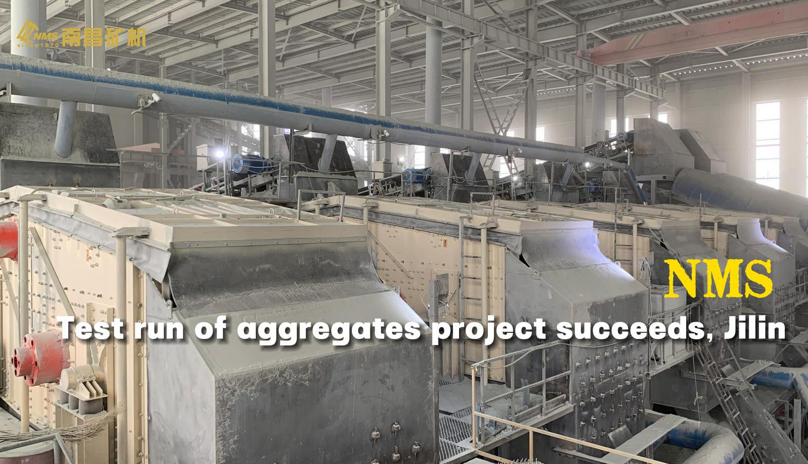 Test run of aggregates project succeeds, Jilin