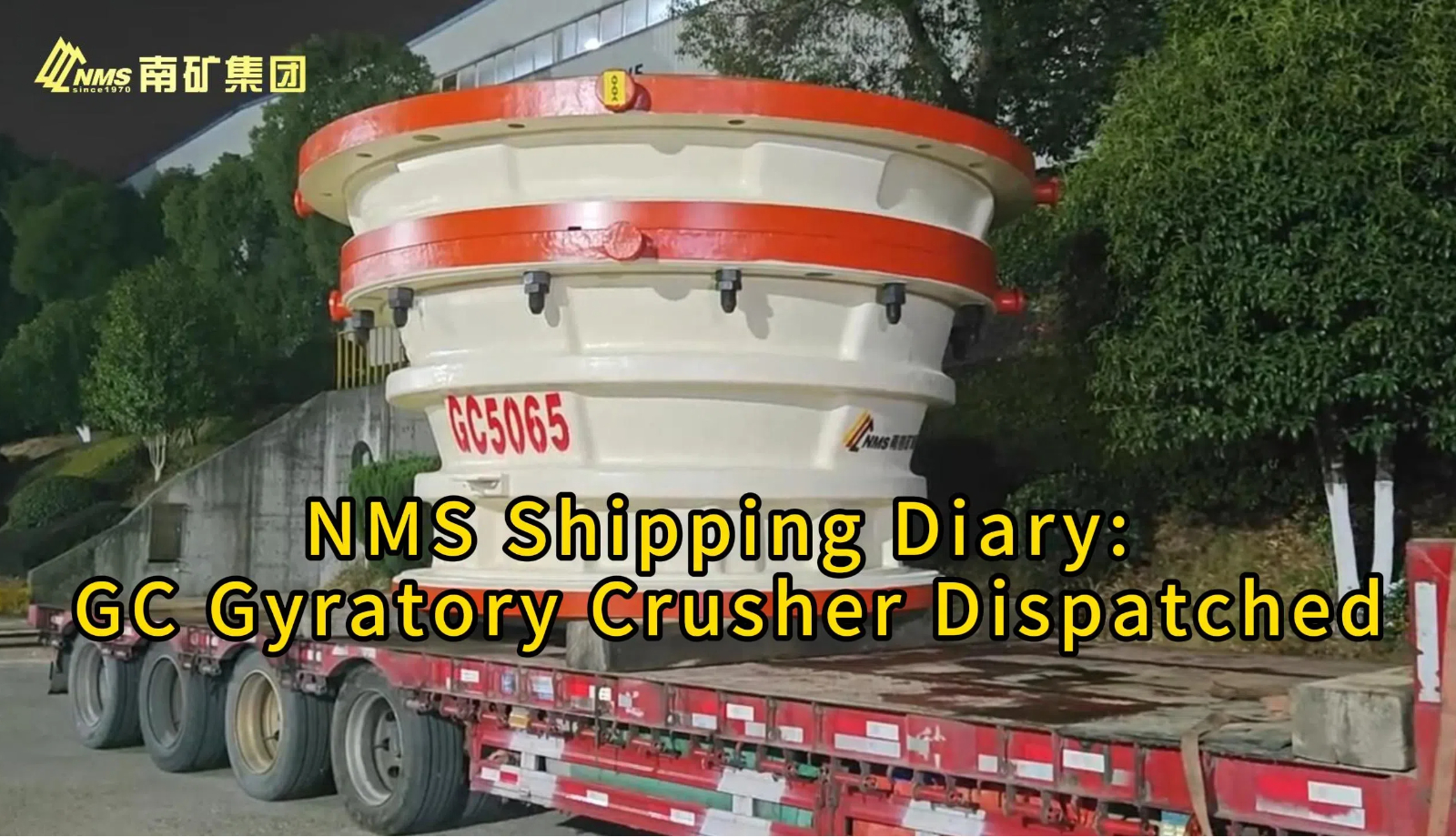 NMS Shipping Diary: GC Gyratory Crusher Dispatched